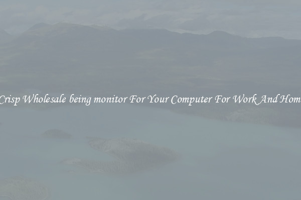 Crisp Wholesale being monitor For Your Computer For Work And Home