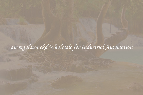  air regulator ckd Wholesale for Industrial Automation 